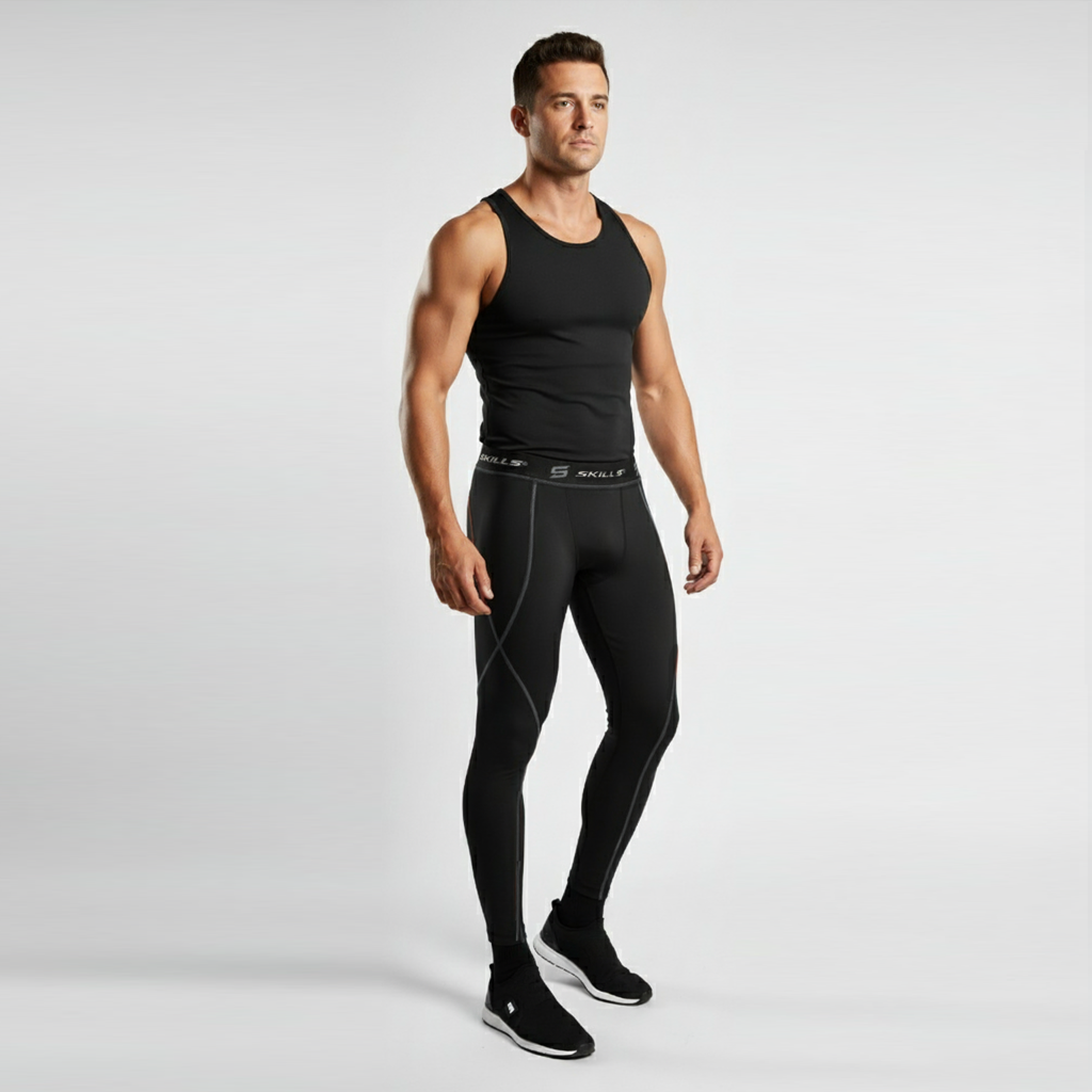 Mens Compression Base layer Thermal Skin Tights Pants running Gym Yoga Shorts