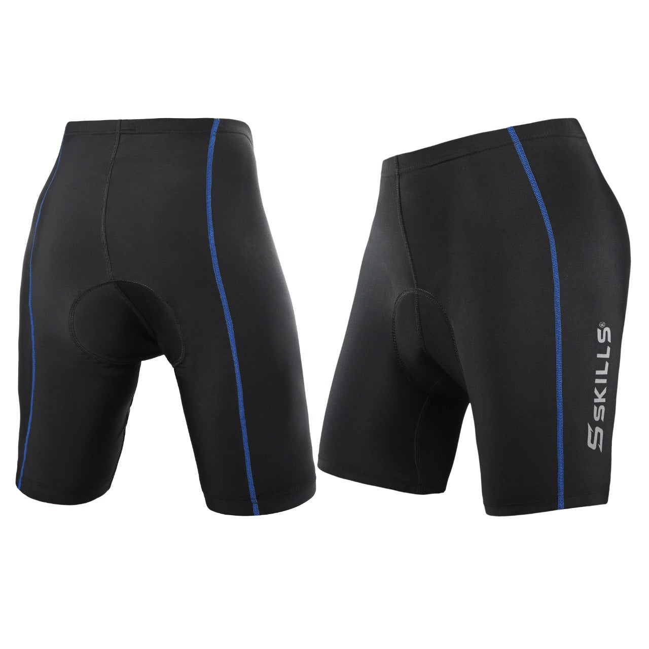 Skills Mens Quality Cycle, Cycling Shorts Coolmax® Anti-Bac Padding pants MTB