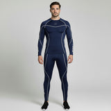 Compression Men's Base layer Top Skin Fit Shirt + Pants / Tights set