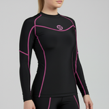 Women's Compression Top, Long Sleeve Base Layer Shirt