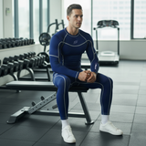 Compression Men's Base layer Top Skin Fit Shirt + Pants / Tights set