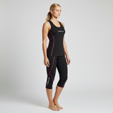 Men's Black / Grey Compression Base Layer Short sleeve shirt and shorts Set