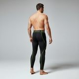 Mens Compression Base layer Thermal Skin Tights running Gym Yoga Active Pants