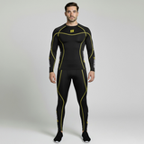 Compression Men's Base layer Top Skin Fit Shirt + Pants / Tights set