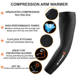 Skills Sport Protector Arm Sleeve Men Women Cycling Arm Warmers Cover Arm Compression - Skills Outfit Pty Ltd