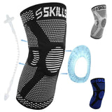Skills Professional Knee Brace, Knee Compression Sleeve Support for Men Women Medical Grade, Meniscus Tear, Arthritis, Joint Pain Relief
