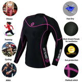 Compression Women's Base layer Top Skin Fit Shirt + Pants / Tights set - Skills Outfit Pty Ltd