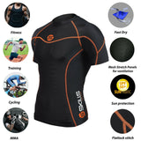 Men's Compression Base Layer Half sleeve shirt and shorts - Skills Outfit Pty Ltd